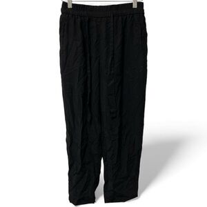 & Other Stories Paris Atelier Black Cargo-Style Pants Size US 8